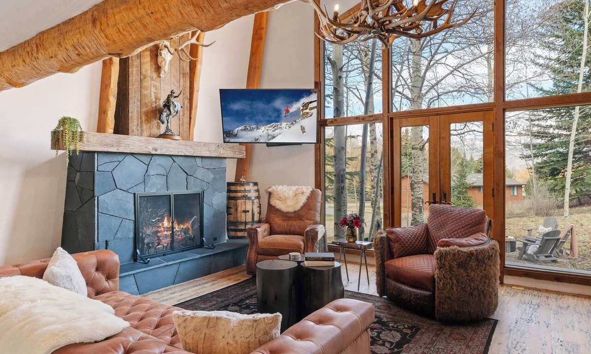 Jackson Hole House | Abode at Luxe Barnhouse, teton views, hot tub