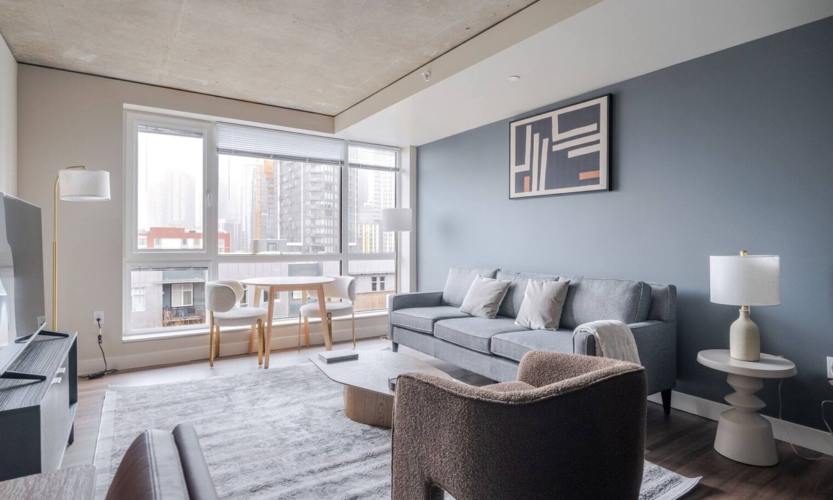 South Lake Union Apartment | Blueground | South Lake Union, rooftop, nr Lake Union