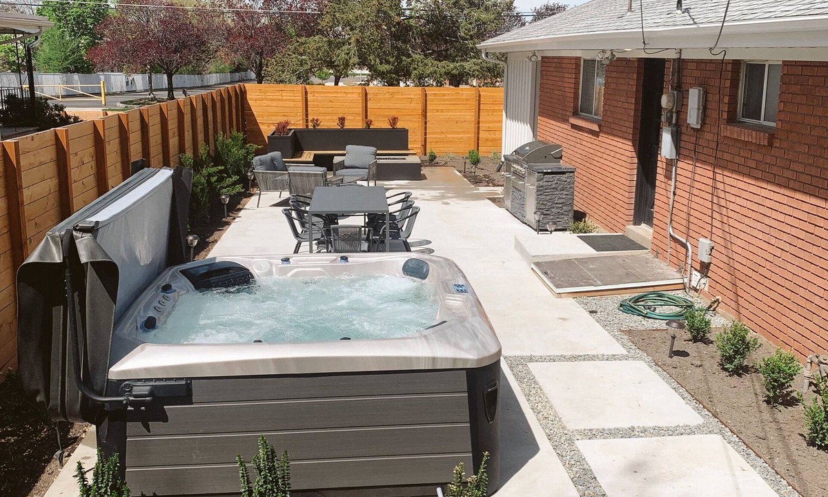 North Salt Lake House | Hot Tub Retreat Fire Pit, BBQ & Mountain Adventures Near Airport & Lagoon
