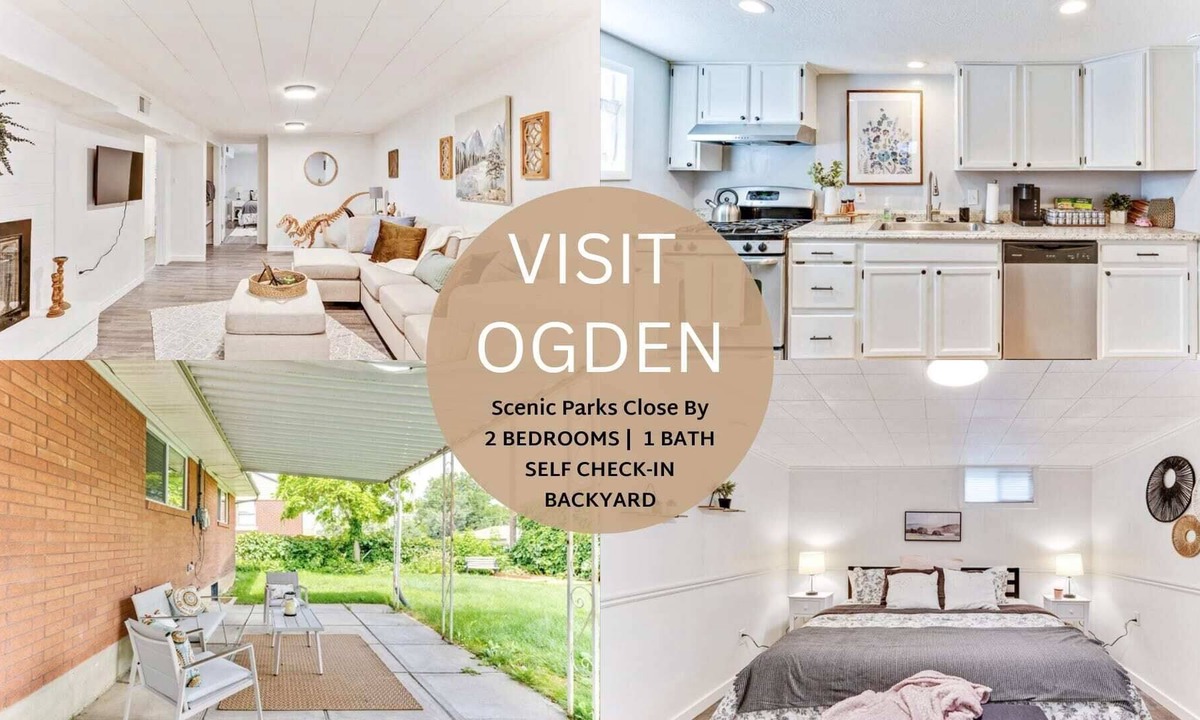 South Ogden House | King Bed,Cozy Living Room,Board Games