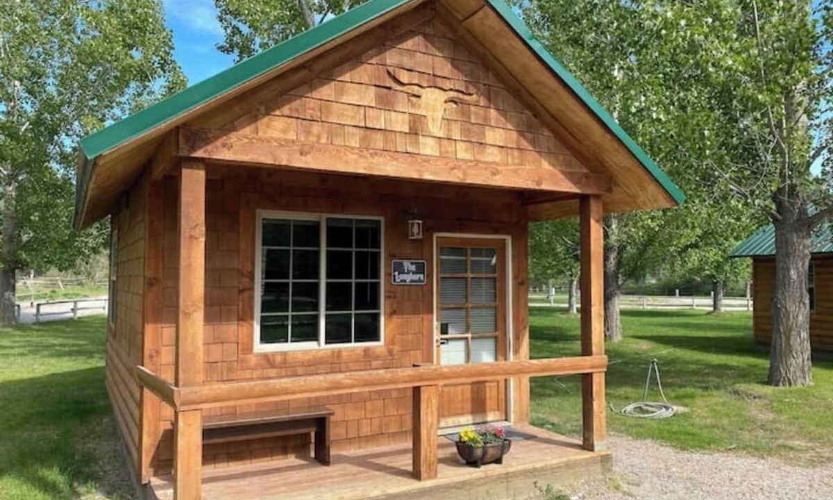 Ririe Apartment | Longhorn Cabin At Mountain River Ranch
