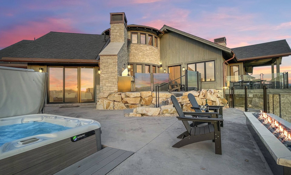 Park City House | Luxury Promontory Retreat Hot Tub 180° Views Ideal for Longer Summer Stays