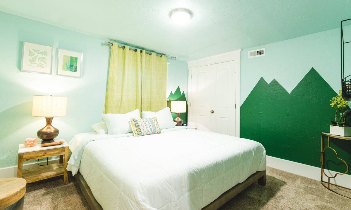 Highland House | Modern American Fork Canyon Basement with Separate Entrance and stunning views