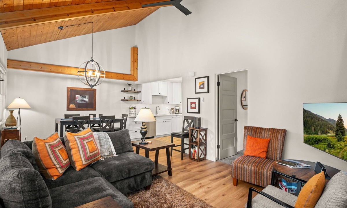 Ketchum Condo | Modern Ketchum Condo: Steps to Atkinson Park & Trail - Walk to Town - Dogs OK