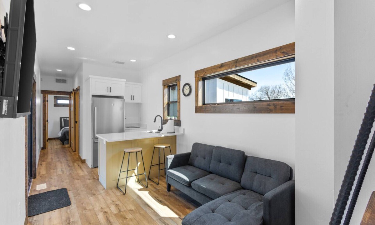 St. Anthony Cabin | Modern Tiny home on St Anthony sand Dunes