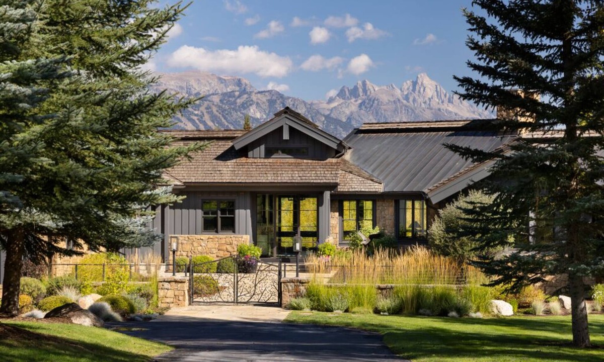 Indian Springs House | Postcard Grand Teton View Luxury Retreat in Jackson Hole Gateway to Yellowstone