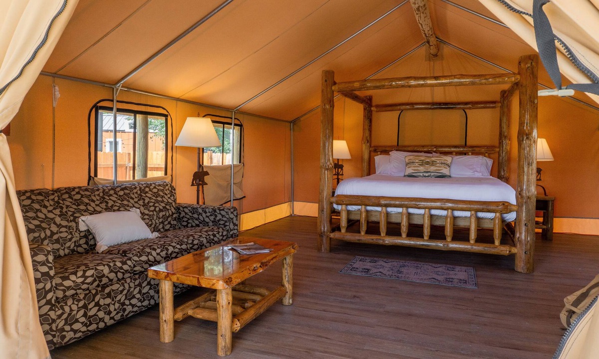 Tetonia House | Private Glamping Tent village nestled in the heart of the Teton valley, Idaho.