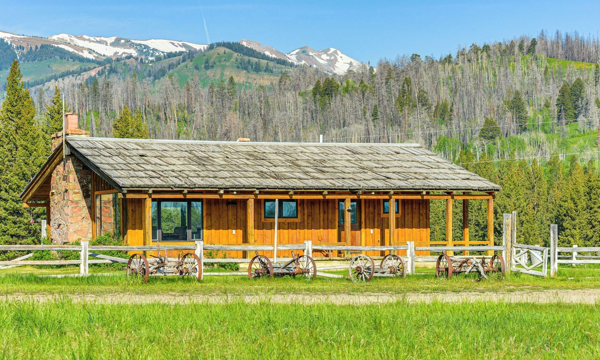 Game Creek Cabin | Rustic Bondurant Cabin: Fish, Hike, & Bike!
