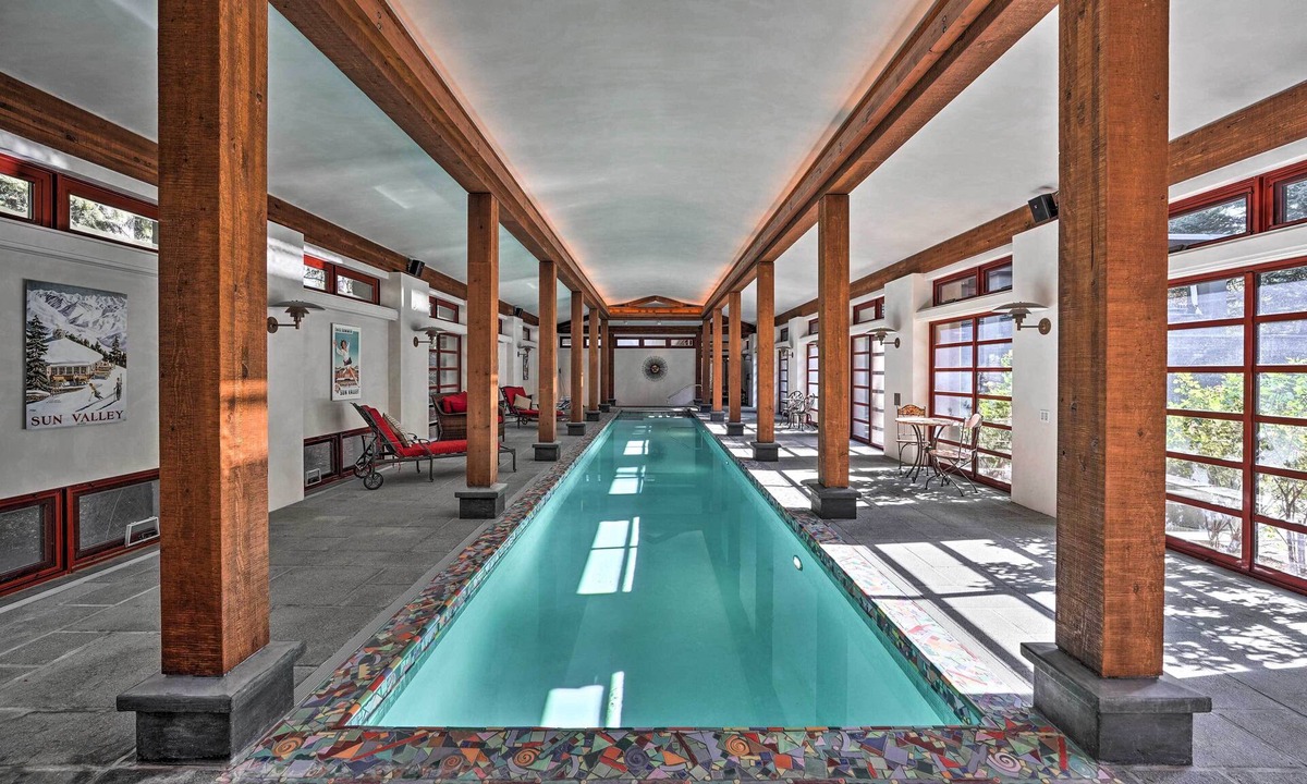 Hailey House | Sun Valley Estate w/Private Pool, Theater & Gym