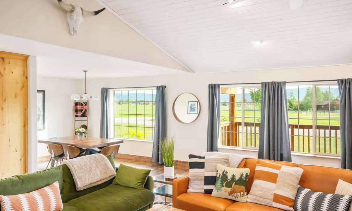 Victor House | Teton Homestead: White Pine w/Hot Tub & Views