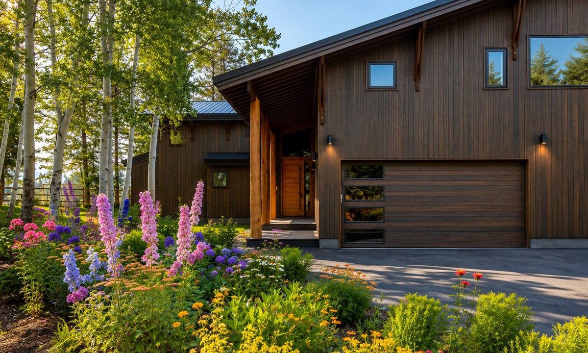 Ketchum House | The Sawtooth Modern | Designer Build | Hot Tub | River Access
