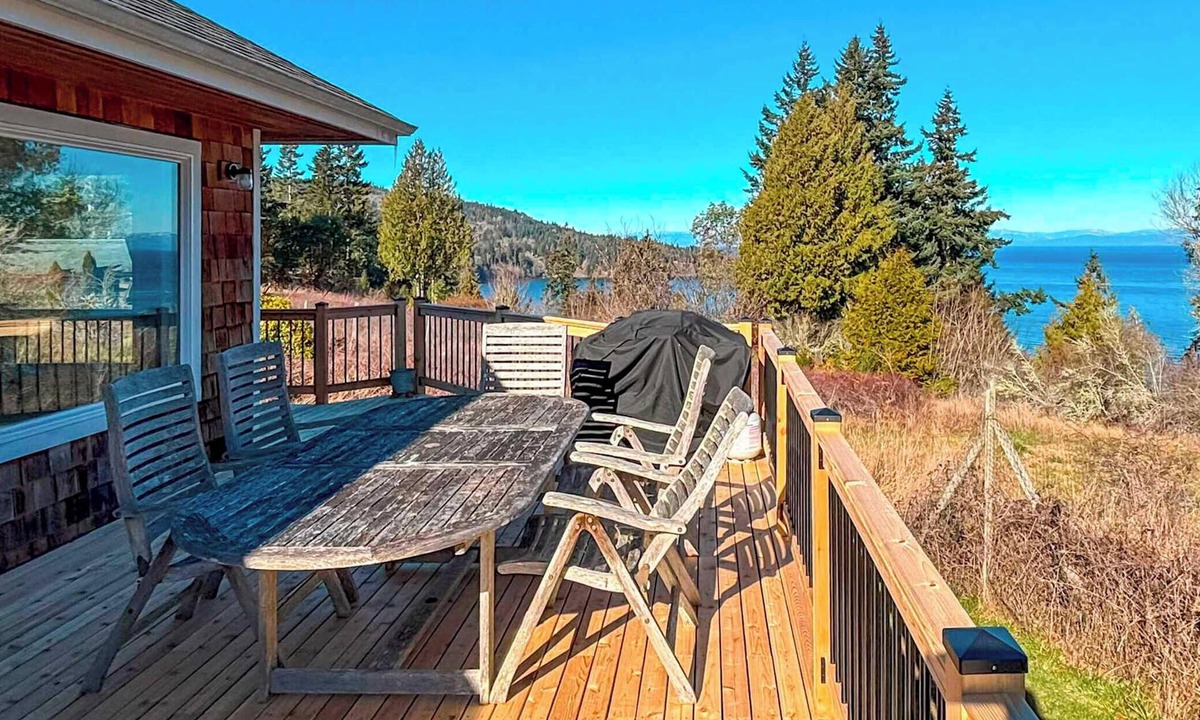 Port Angeles House | Water View, Deck, Near Freshwater Bay, A/C