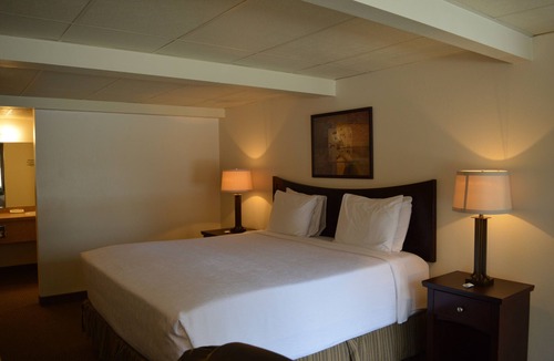 Columbia Falls Hotel | #25- ONE KING BED hotel with WiFi, AC in fabulous Columbia Falls. 20 mi to GNP