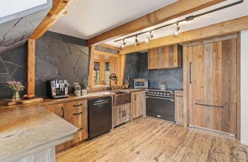 Jackson Hole House | Abode at Luxe Barnhouse, teton views, hot tub
