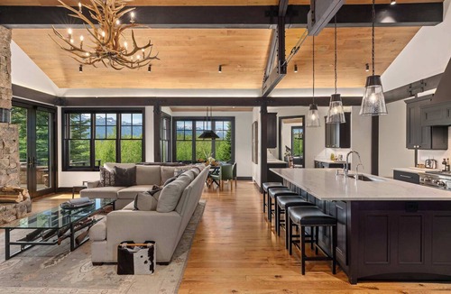 Indian Springs House | Abode at Teton Crest, views, luxury estate