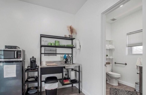 Lava Hot Springs Apartment | Accessible Balcony Suite Unit 5 ADA Americans with Disabilities Act