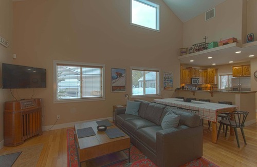 McCall House | Beautifully furnished home w/private hot tub, shuffle board and fooze bal