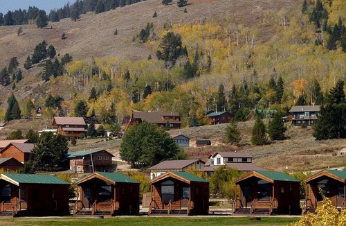 West Yellowstone Cabin | Breathtaking Cabin Fire Pit Provided Close to West Yellowstone, Montana