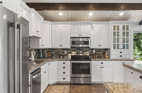 Hyland Beach House | Direct Beach Access! Private Hot Tub! Central Garden City! Bear Lake Views From Almost Every Room!