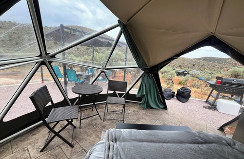 Laketown RV Rental | Dome 4 Glamping at Bear Lake