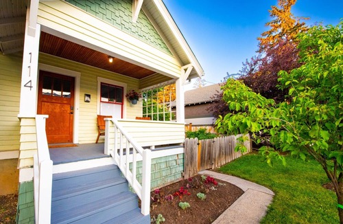 Bozeman House | Downtown Garden Getaway-Cozy home near downtown Bozeman with a fenced yard.