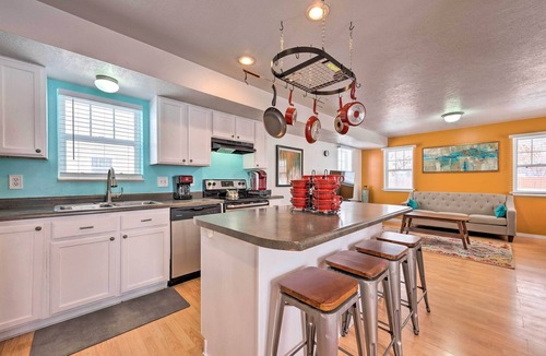 Logan House | Family-Friendly Logan Farmhouse w/Yard & Near USU