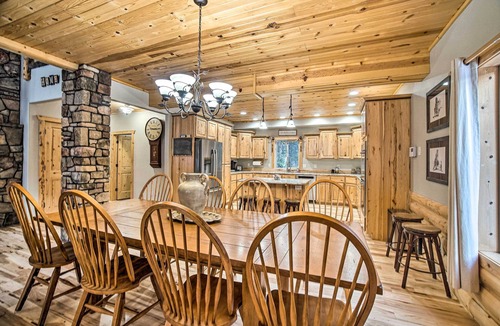 Garden Valley Cabin | Garden Valley Cabin w/Loft & Large Deck!