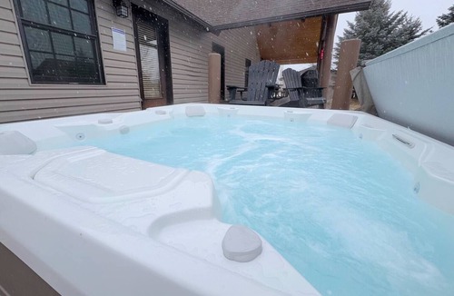 Driggs House | Huge Family Retreat with Hot Tub + Game Room