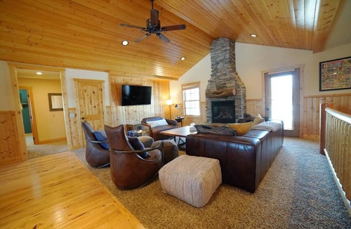 Driggs House | Huge Family Retreat with Hot Tub + Game Room