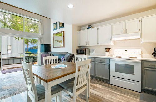 Birch Bay Condo | JL 202: Lovely water view