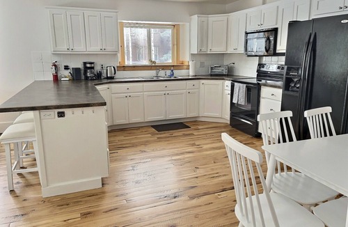 Driggs House | Large Modern Driggs Home near Teton River, Hiking & Parks-Bikes + Game Room!