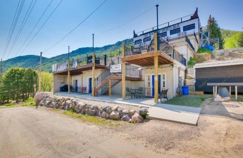 Lava Hot Springs Apartment | Lava Hot Springs Studio w/Views, Walk to River