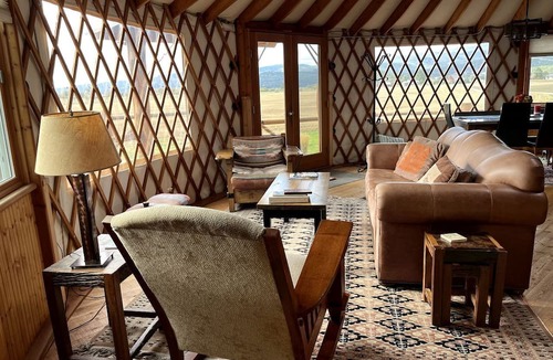 Somers Cabin | Luxury Flathead Lake Yurt Ideal for a Great Getaway in Montana