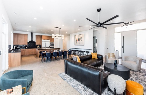 Garden City House | Luxury Home w/Indoor Pool & Slide, Sports Court, Sleeps 40