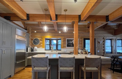 Warm Springs House | Luxury Log Cabin Retreat in Warm Springs, Sun Valley Idaho