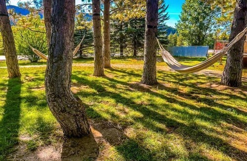 Palisades RV Rental | Luxury Safari Tent in Irwin, Idaho near Palisades Lake and Jackson Hole