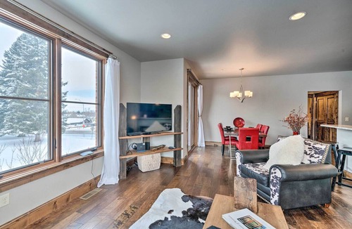 Bozeman Condo | Main St Bozeman Condo - Walk to Parks & Eateries!