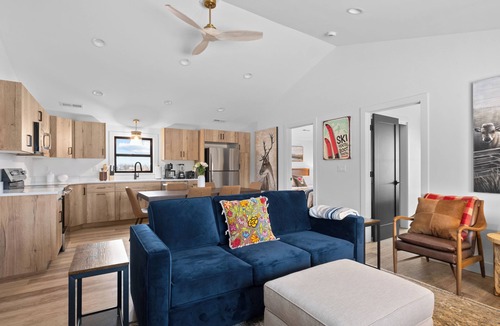 Driggs House | Modern 5BR Teton Home with Spa, Views &AC: Perfect for families or groups