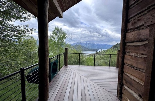 Irwin Cabin | Mountain Cabin with Lake Views and Hot Tub Near Palisades Reservoir, Idaho