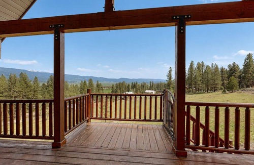New Meadows House | Mountain View Retreat | Pool & Golf Access