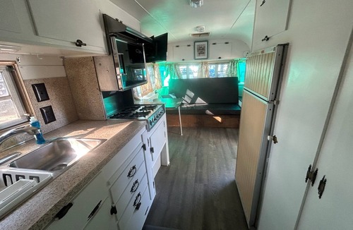St. Anthony RV Rental | *NEW* Sand Dunes Vintage Camper ~Sand Hills Resort