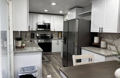 Murray House | Newly remodeled home on a quiet street with a large yard.
