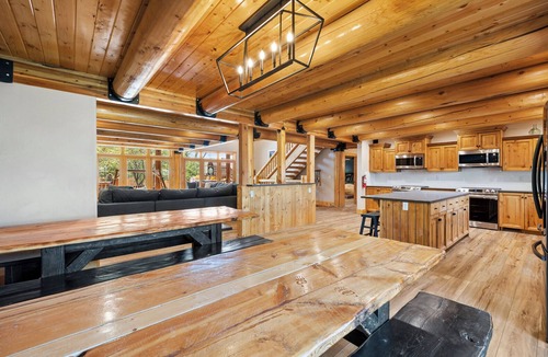 Garden City Cabin | Papa Bear Lodge (Sleeps 52) by Bear Lake Luxury Rentals