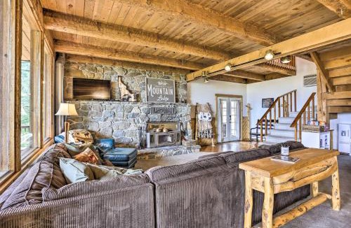 Garden Valley House | Peaceful Cabin w/Mtn + River Views, Fire Pit