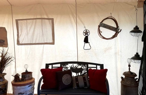 Palisades RV Rental | Pet-Friendly Safari Tent Glamping in Swan Valley, Idaho near Jackson Hole