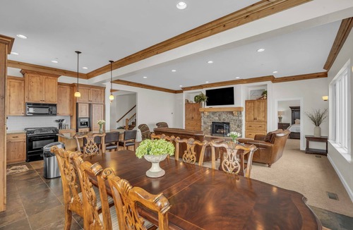 Eden House | Picturesque family retreat. 9 bedrooms, 3 gathering rooms, game room, deck.