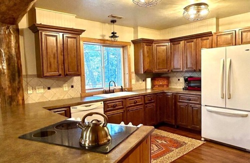 Island Park Cabin | Pinecrest Family Summer Retreat Kid Playroom and Game Room