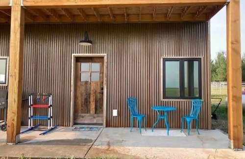 Driggs Apartment | Private farm house lock off on sheep farm with salt hot tub