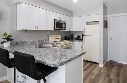 Wolf Creek Condo | Relaxing, cabin-style, two-story Eden condo