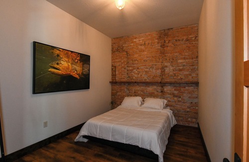 Heart of Missoula Apartment | River-View 2BR Above Grizzly Hackle | Dry Fly 205
